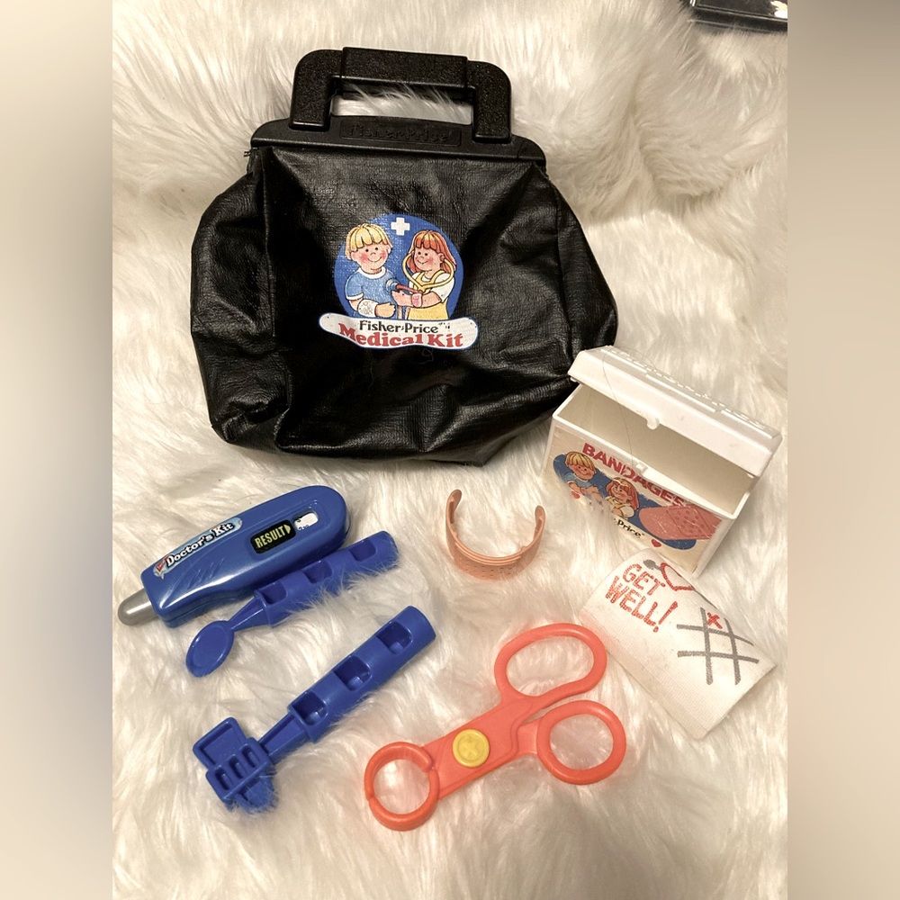 Vintage Fisher-Price medical bag